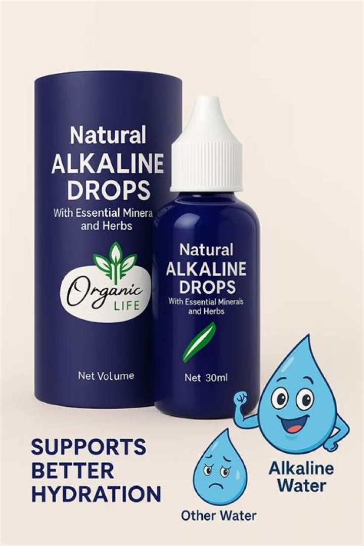 Are alkaline water drops safe