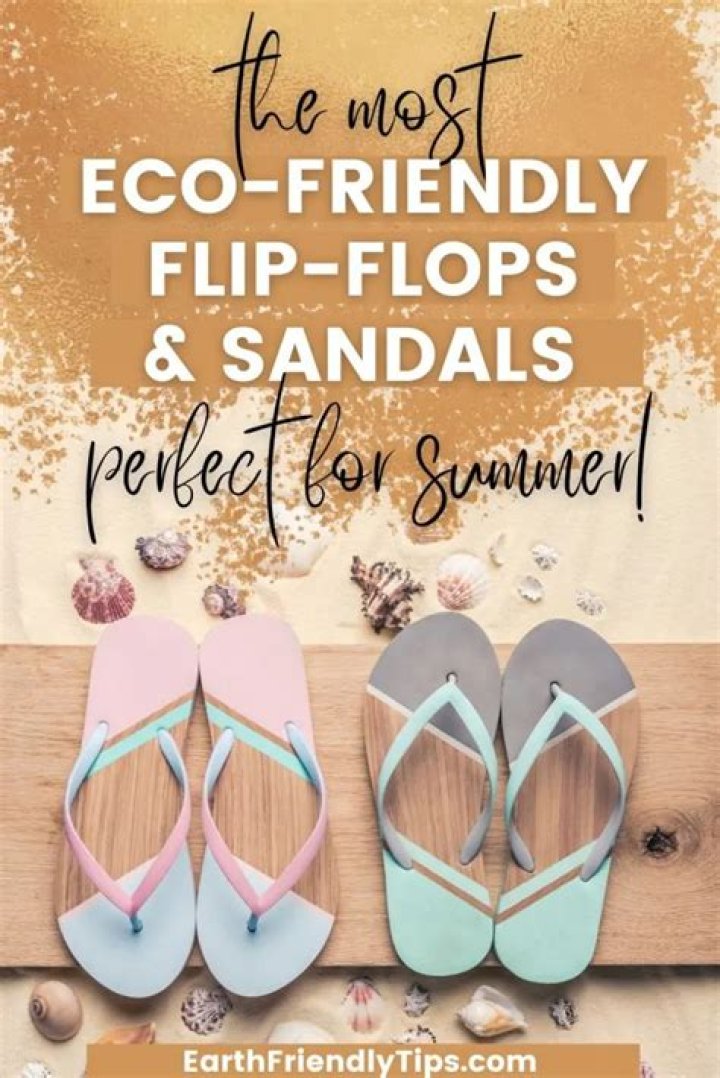 Are flip-flops eco friendly