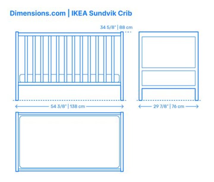 Are Ikea cribs standard size