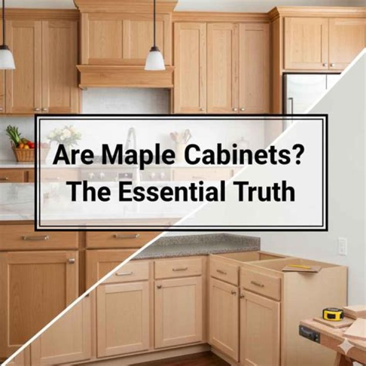 Are maple cabinets expensive