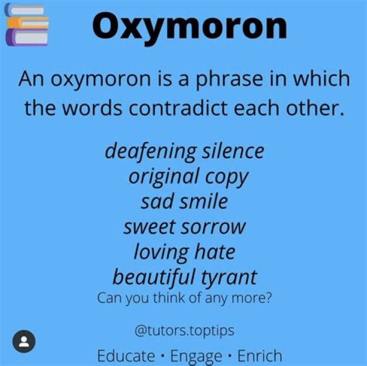 Can an oxymoron be one word