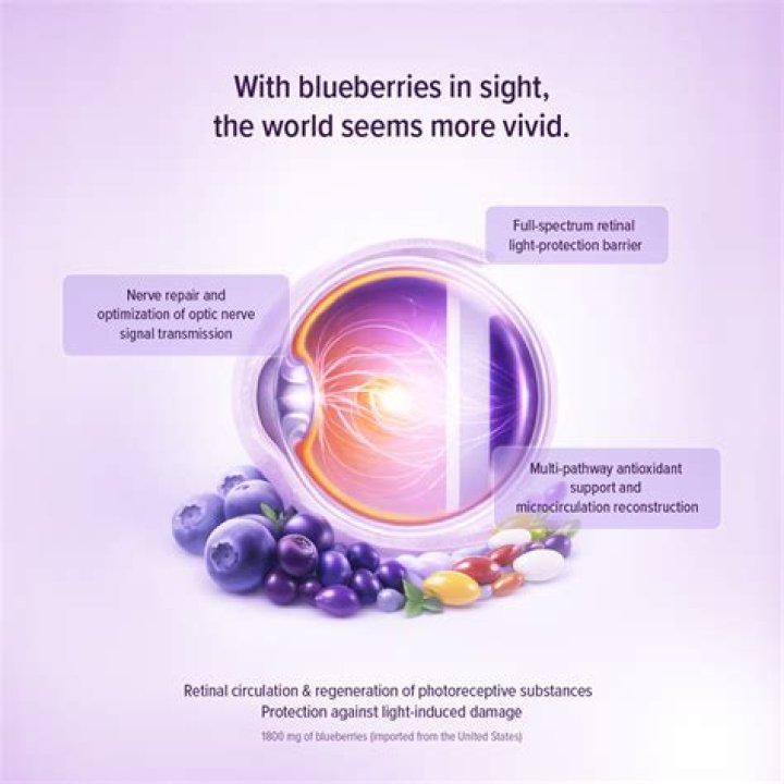 Can blueberry improve vision