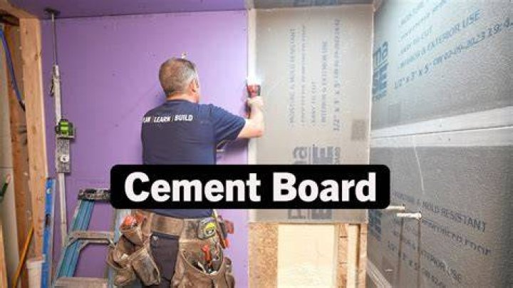 Can cement board be stained