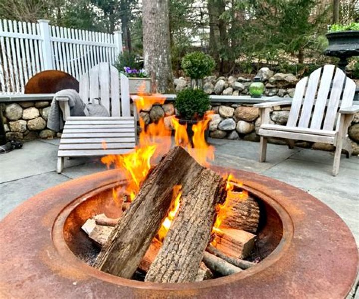 Can I paint a rusty fire pit