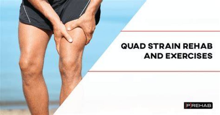 Can I run on a strained quad
