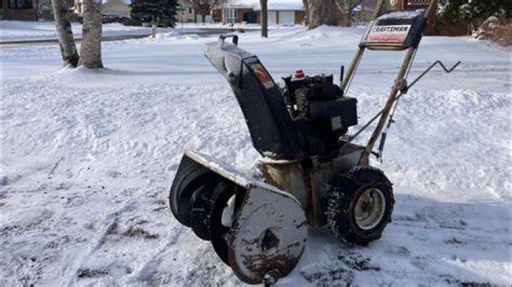 Can I scrap old snow blower