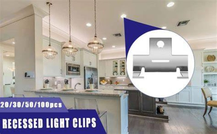 Can light clips be installed