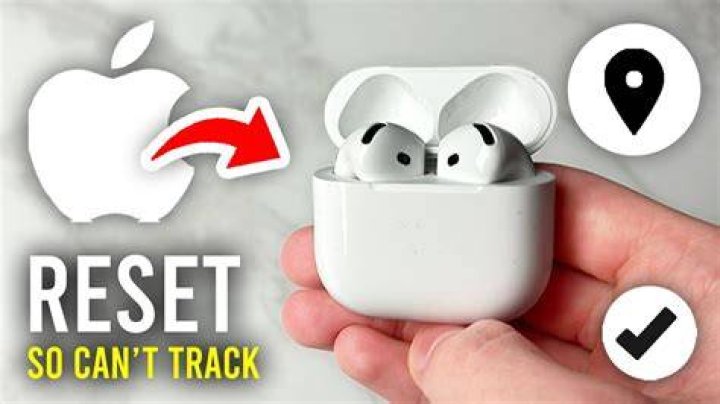 Can Reset AirPods be tracked