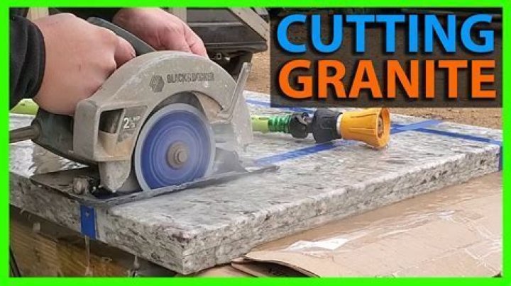 Can you cut granite yourself