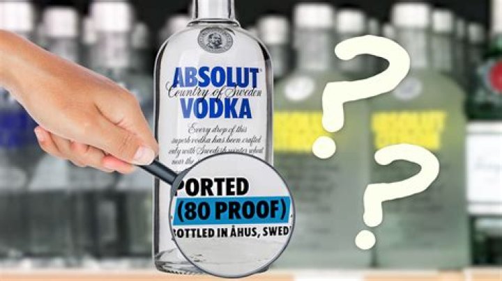 Can you get 100 proof vodka