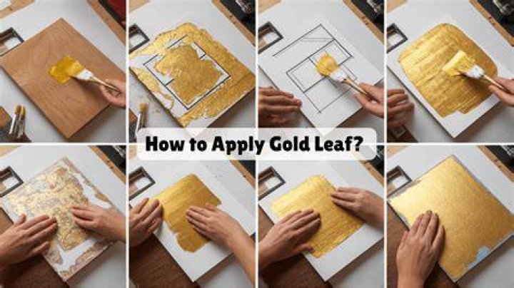 Can you gold leaf a ceiling