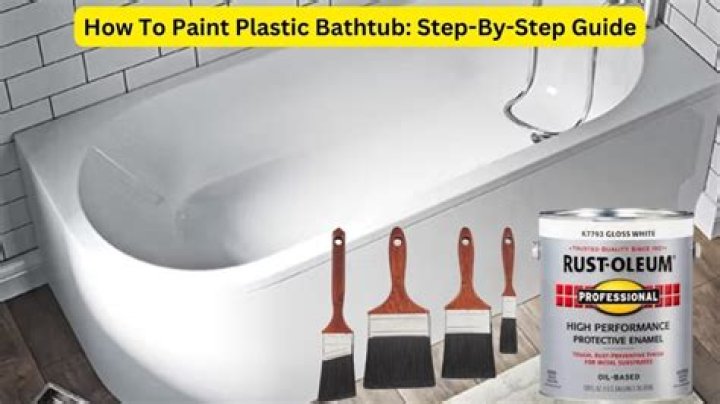 Can you paint plastic baths
