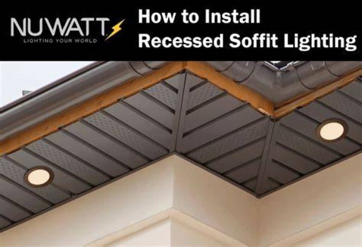 Can you put lights in soffit