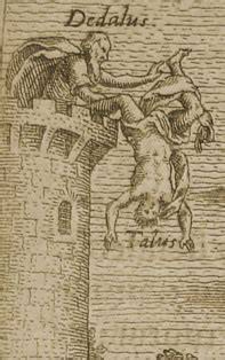 Did Daedalus kill his nephew