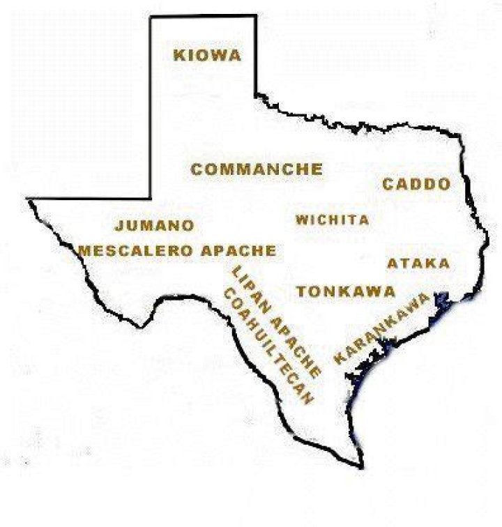 Did the Apache live in Texas