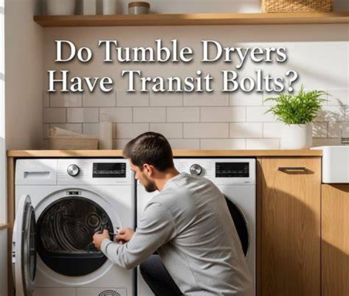 Do dryers have transit bolts