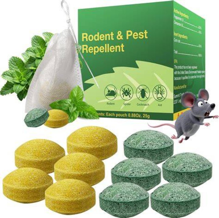 Do mint plants repel rodents