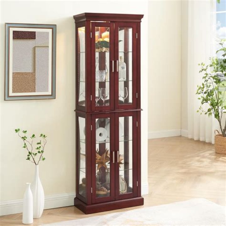 Do people use curio cabinets