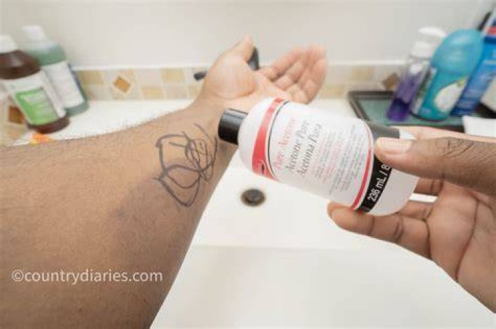 Does acetone remove Sharpie