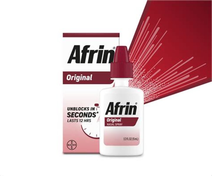 Does Afrin have side effects