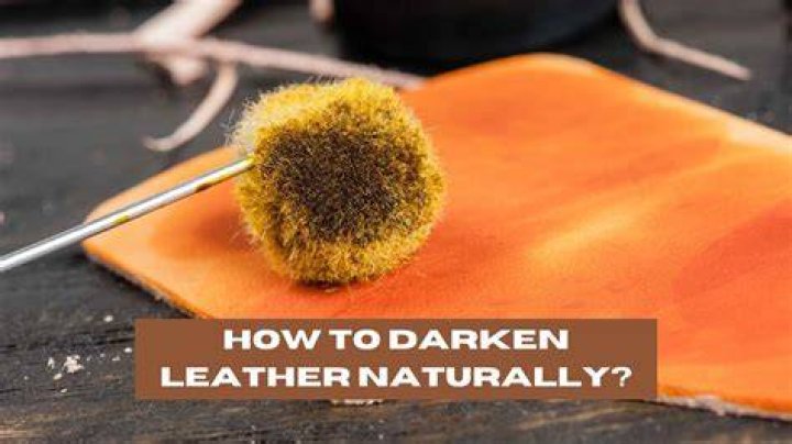 Does Boot oil darken leather