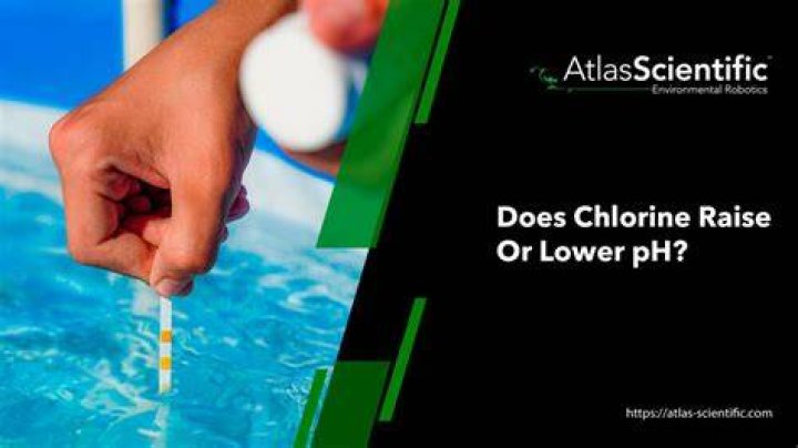 Does chlorine shock raise pH