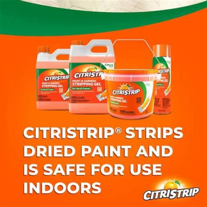 Does CitriStrip remove paint