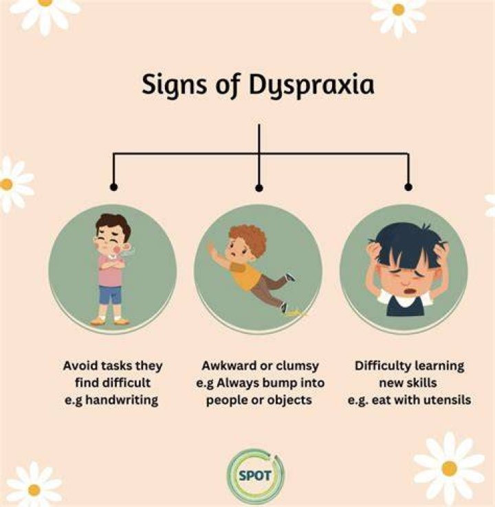Does dyspraxia affect memory