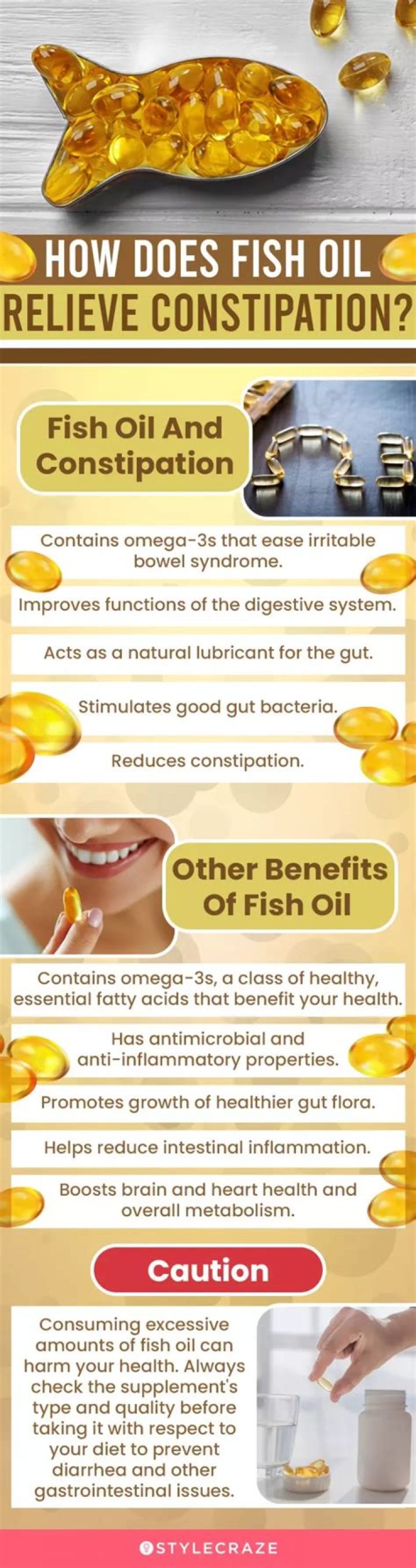 Does fish oil cause pimples
