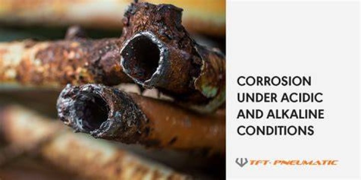 Does high pH cause corrosion