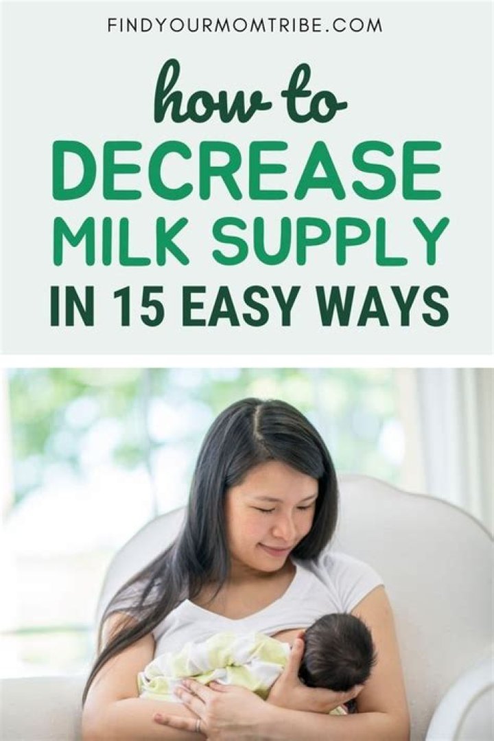 Does Methergine decrease milk supply
