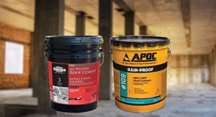 Does roofing cement dry hard