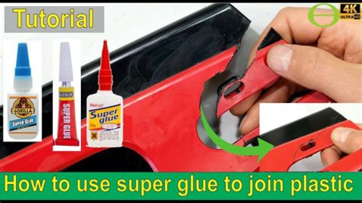 Does super glue Work on uPVC