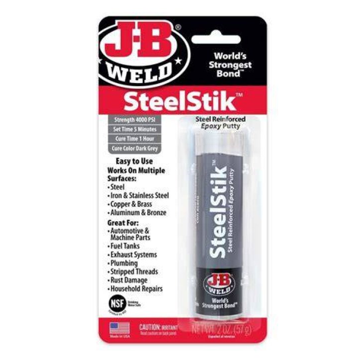 Does weld stick to aluminum