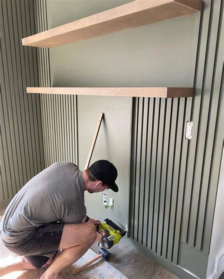 How are slat walls installed