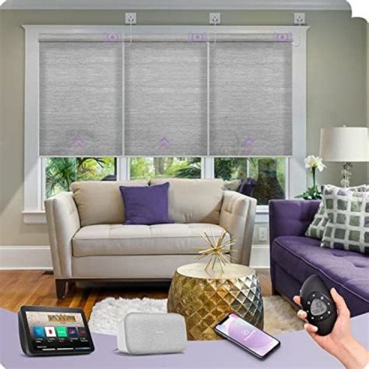 How are smart blinds powered