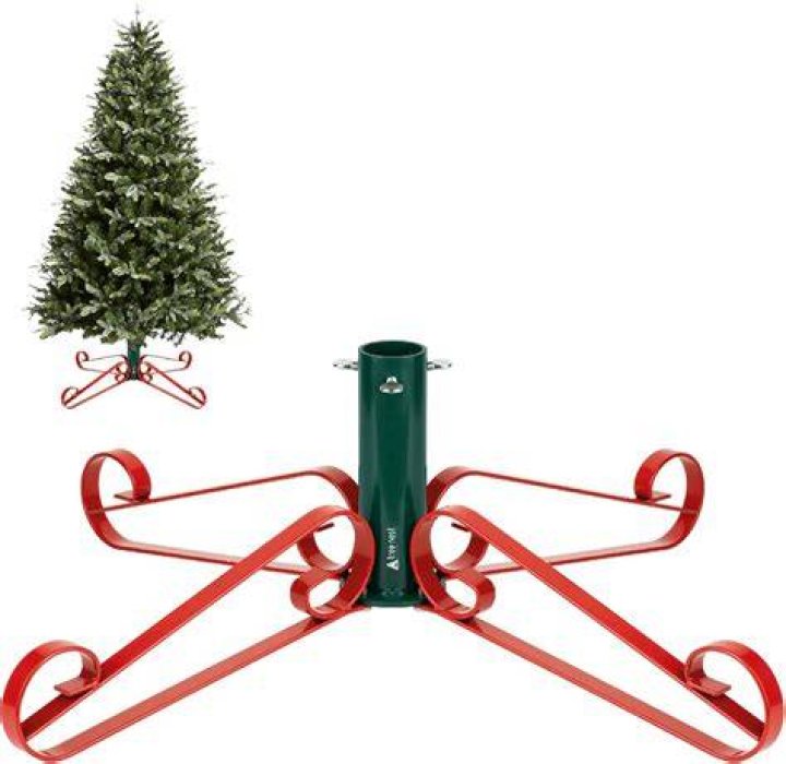 How big is a Christmas tree stand