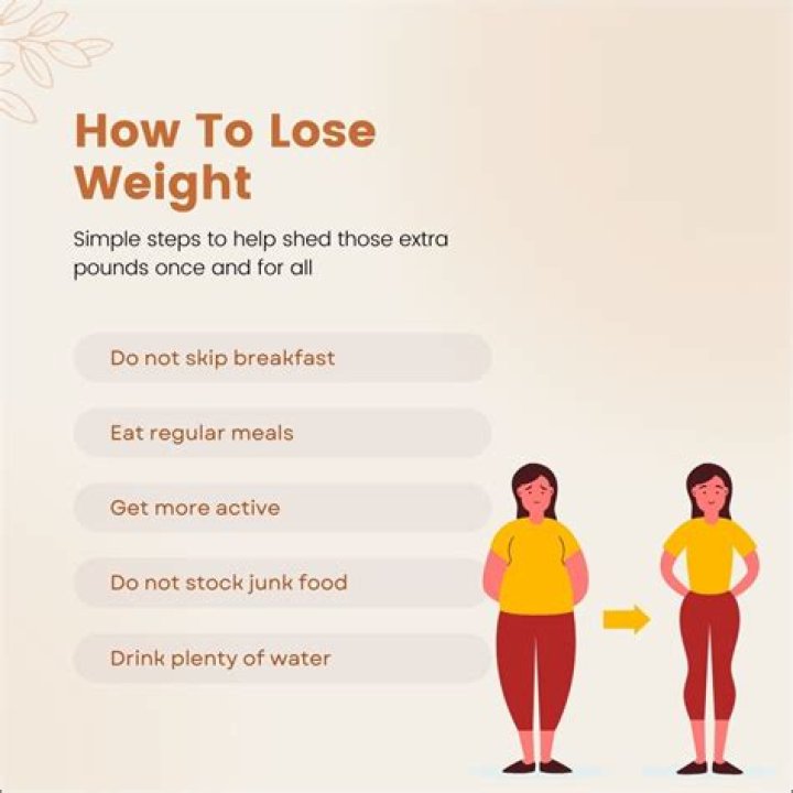 How can I weigh less quickly