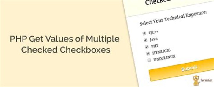 How check if checkbox is checked PHP