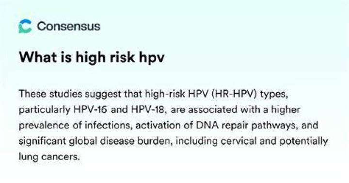 How common is high-risk HPV