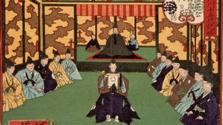 How did Tokugawa empire fall