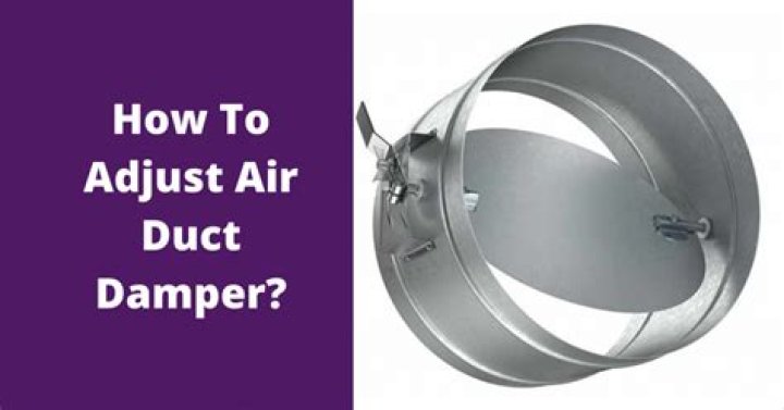 How do I adjust my AC damper