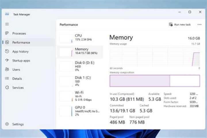 How do I check my server memory usage