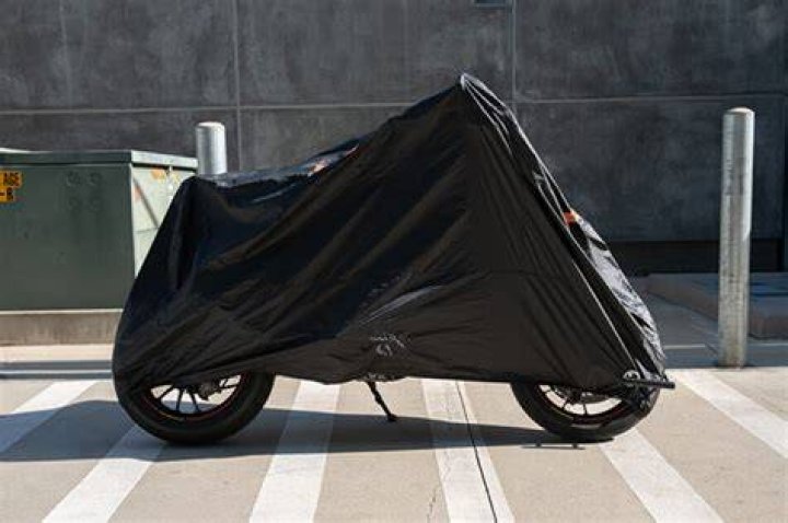 How do I cover my motorcycle