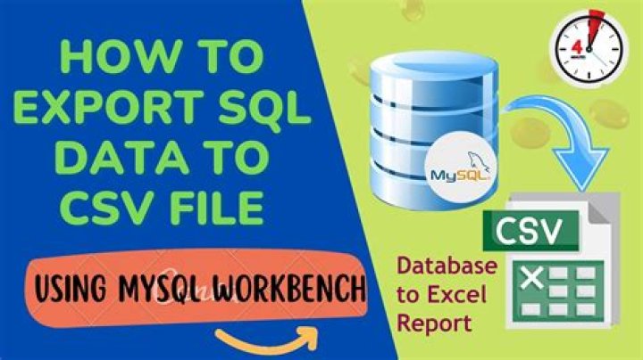 How do I create a CSV file in SQL