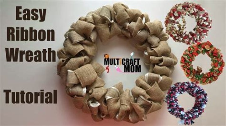 How do I make a tulle wreath