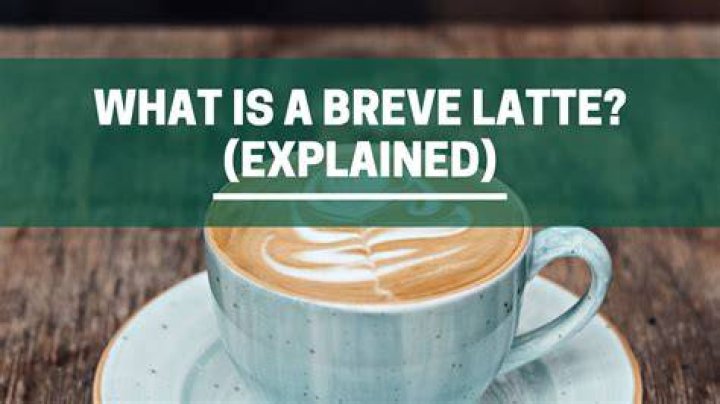 How do I order a breve latte
