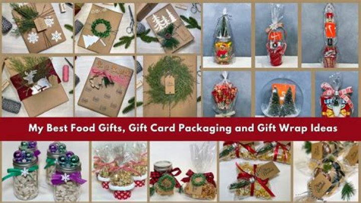 How do I pack food as a gift