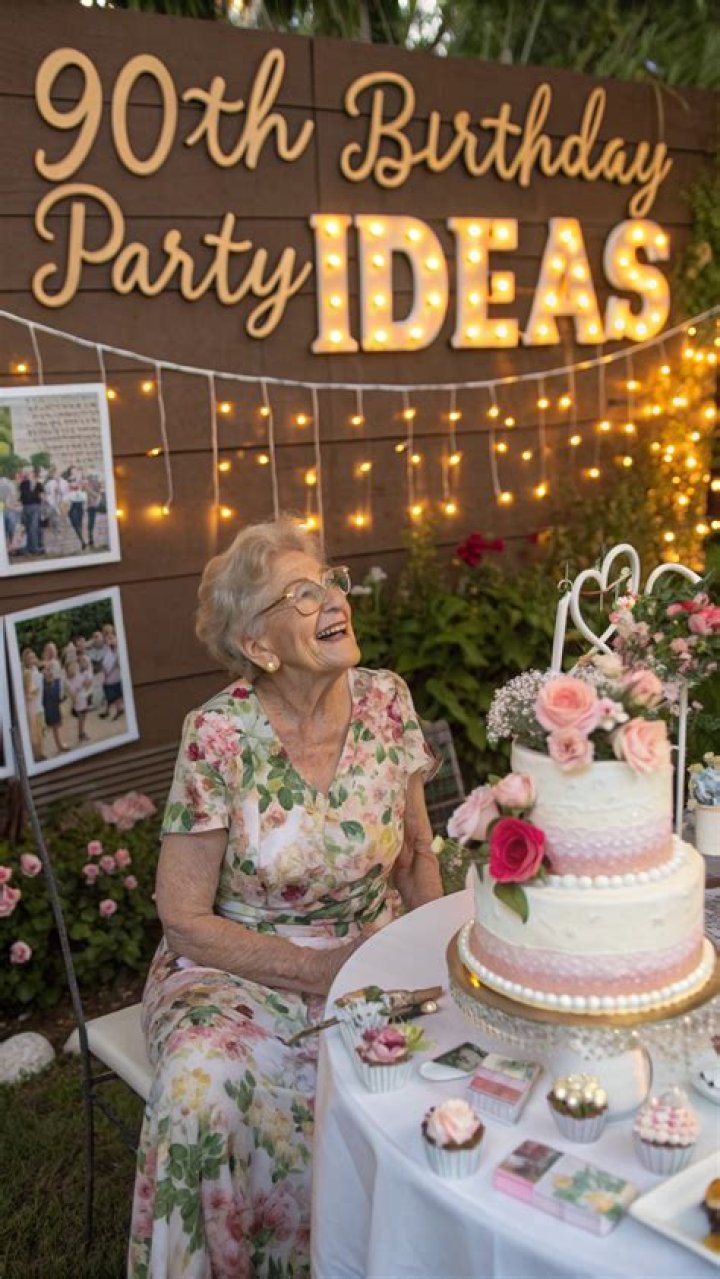 How do I plan a 90th birthday party