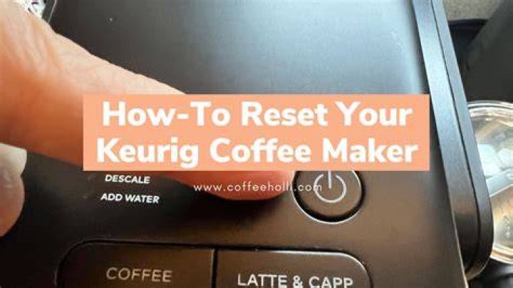 How do I reset my Keurig b70